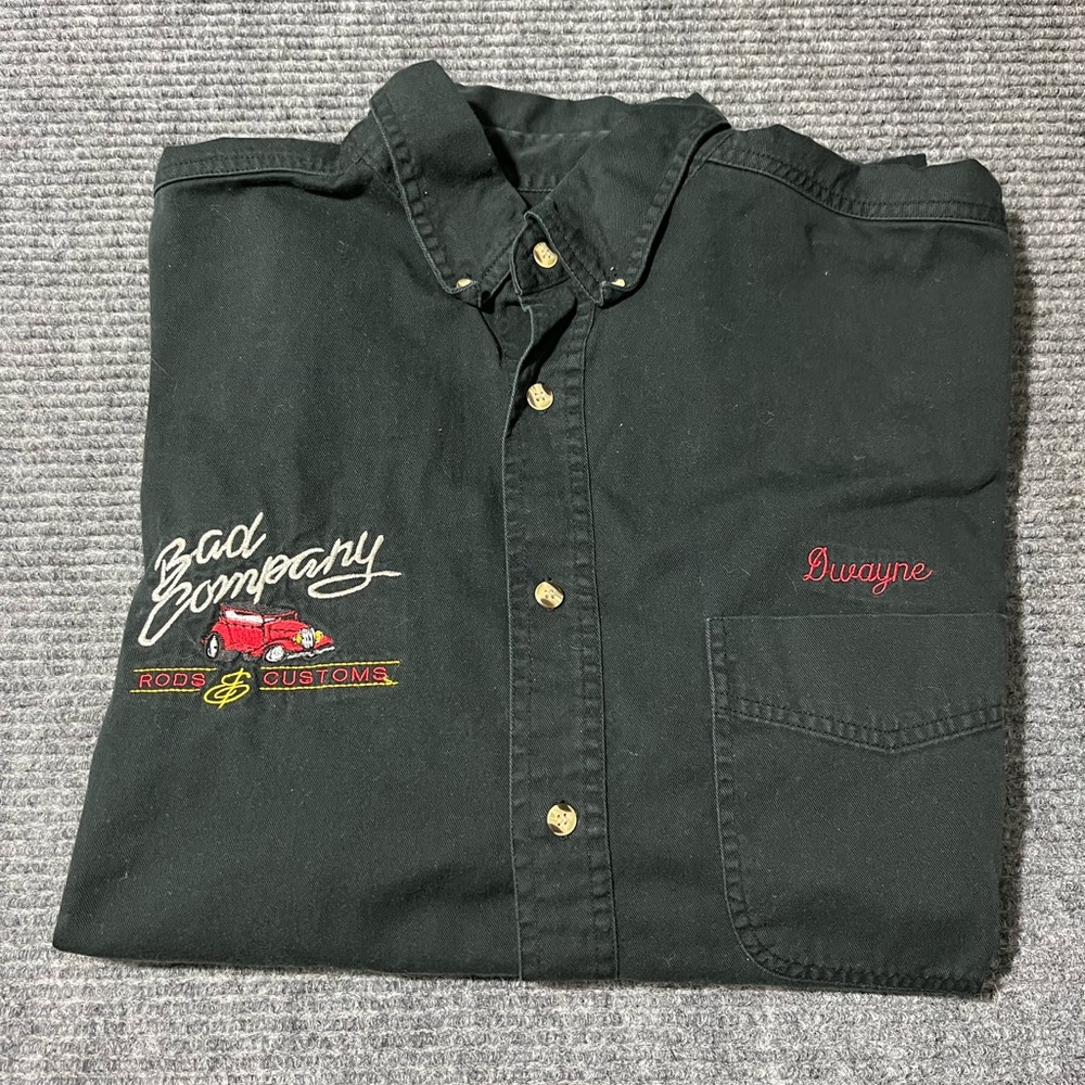 Speed Shop Button Down